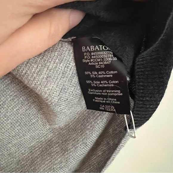 BABATON silk and cashmere - Picture 2 of 5